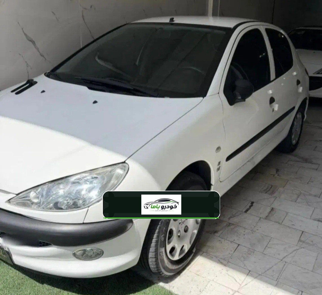 ۲۰۶ بدون رنگ مدل ۱۴۰۰ در حد صفر تمیز