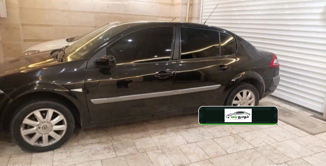 مگان اتومات مشکی مدل ۱۳۹۰