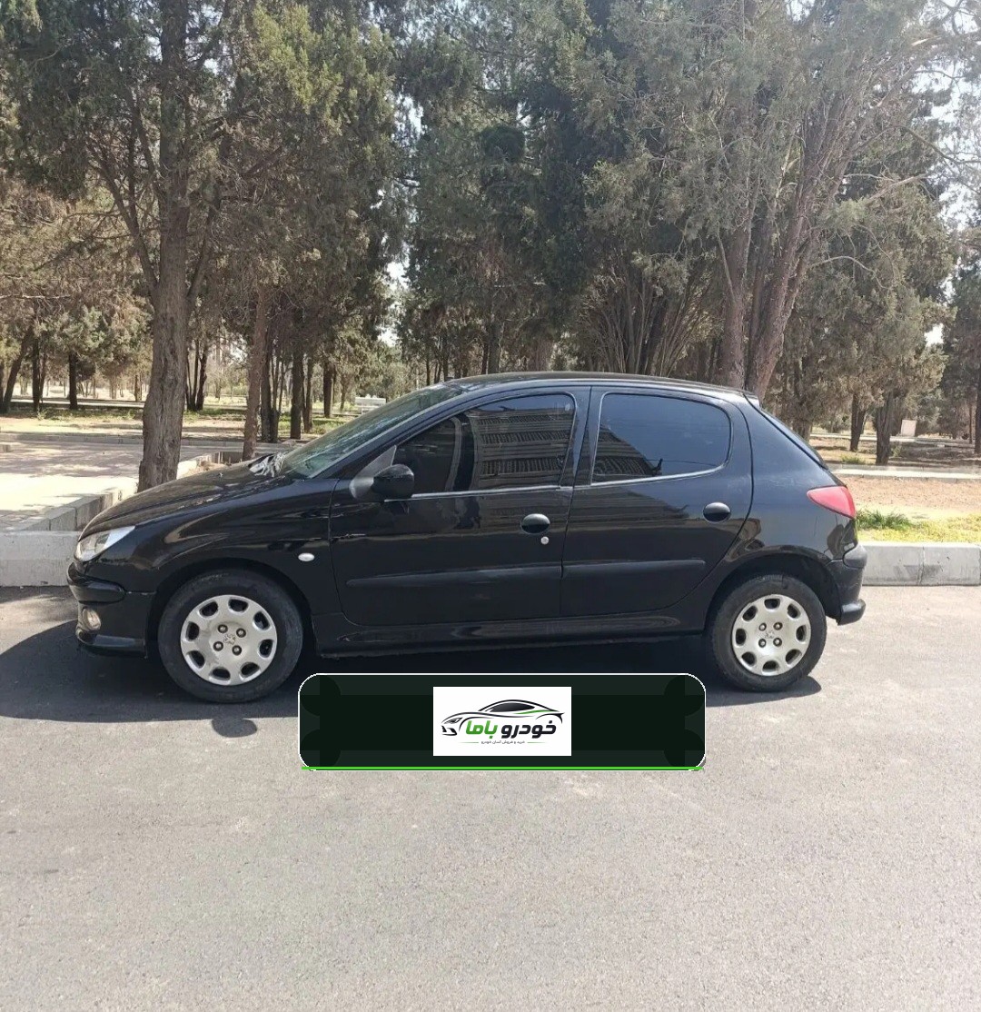 پژو ۲۰۶ مدل ۱۳۹۲ تیپ ۵